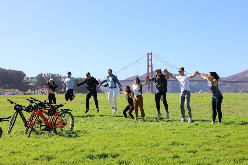 biking golden gate park