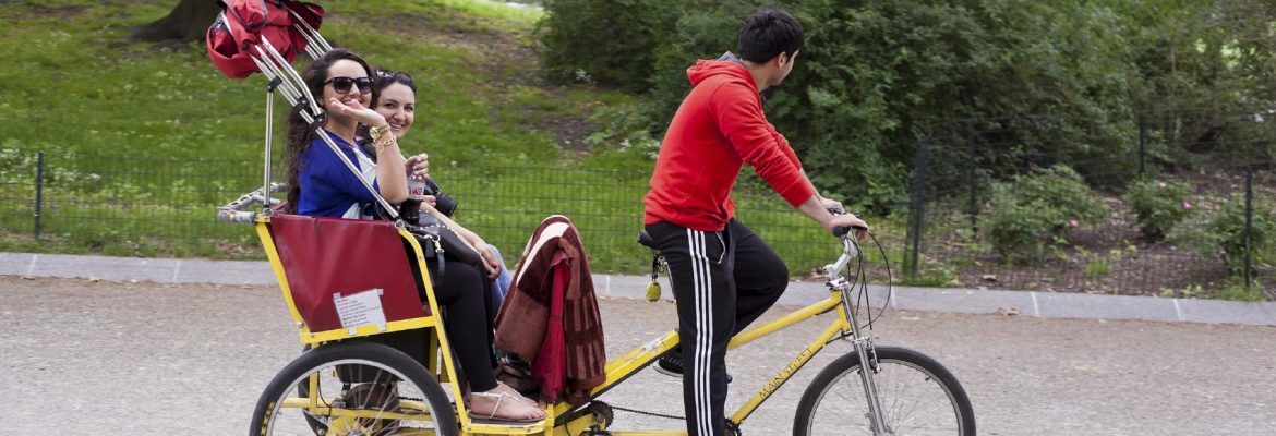 Central Park Pedicab Tour - Unlimited Biking